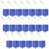 Ultra Premium: 20 Blue Mesh Cloth Electrodes, Superior Quality, 2"x2